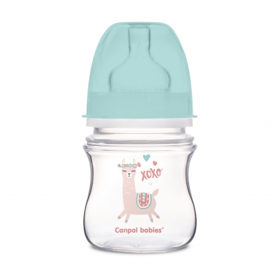 Butelka szerokootworowa antykolkowa EasyStart 120 ml z kolekcji TOYS 35/220 Canpol Babies