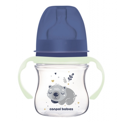 Butelka Szeroka Antykolkowa PP EasyStart 120ml Sleepy Koala 35/236_blu Canpol babies
