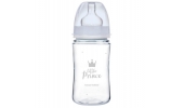Butelka Szeroka Antykolkowa 240ml PP EasyStart ROYAL BABY Niebieska 35/234 Canpol Babies