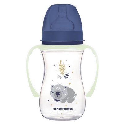 Butelka Szeroka Antykolkowa PP EasyStart 240ml Sleepy Koala  Canpol babies