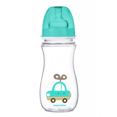 Butelka Szeroka Antykolkowa 300ml PP EasyStart TOYS 35/204 Canpol Babies