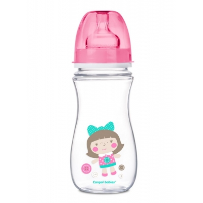 Butelka Szeroka Antykolkowa 300ml PP EasyStart TOYS 35/204 Canpol Babies