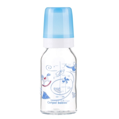 Butelka Szklana Wąska 120ml BASIC 42/202 Canpol Babies