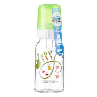 Butelka Szklana Wąska 120ml BASIC 42/202 Canpol Babies