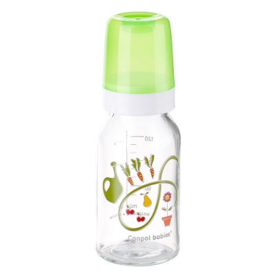 Butelka Szklana Wąska 120ml BASIC 42/202 Canpol Babies