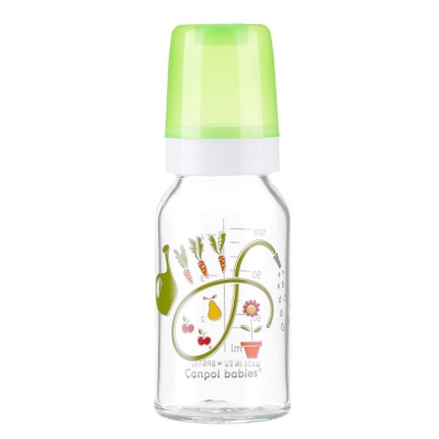 Butelka Szklana Wąska 120ml BASIC 42/202 Canpol Babies