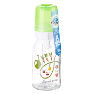 Butelka Szklana Wąska 120ml BASIC 42/202 Canpol Babies