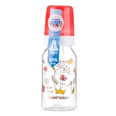 Butelka Szklana Wąska 120ml BASIC 42/202 Canpol Babies