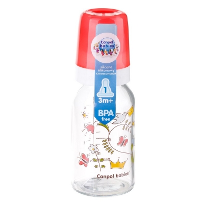 Butelka Szklana Wąska 120ml BASIC 42/202 Canpol Babies