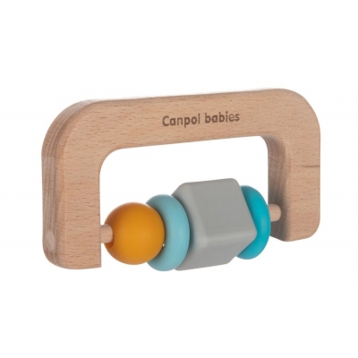 Gryzak Drewniano-Silikonowy dla niemowląt 80/301 Canpol Babies