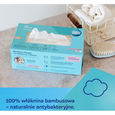 Suche Chusteczki Bambusowe dla niemowląt i dzieci 100 szt. 1/658 Canpol Babies