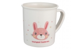 Kubek Plastikowy z uchem dla dziecka 170 ml CUTE ANIMALS Canpol Babies