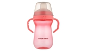 Canpol Babies Kubek z silikonowym ustnikiem FirstCup 250ml 56/615_pin