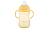 Canpol Babies Kubek z silikonowym ustnikiem FirstCup 250ml 56/615_yel