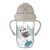 Kubek Niekapek z rurką i odważnikiem 270ml EXOTIC ANIMALS 56/606 Grey Canpol Babies
