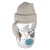 Kubek Niekapek z rurką i odważnikiem 270ml EXOTIC ANIMALS 56/606 Grey Canpol Babies