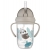 Kubek Niekapek z rurką i odważnikiem 270ml EXOTIC ANIMALS 56/606 Grey Canpol Babies
