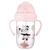 Kubek Niekapek z rurką i odważnikiem 270ml EXOTIC ANIMALS 56/606 Pink Canpol Babies