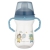 Canpol Babies Kubek z silikonowym ustnikiem FirstCup 250ml BONJOUR PARIS 56/613_blu