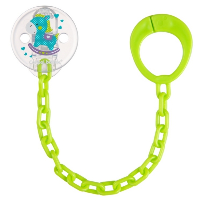 Łańcuszek do smoczka uspokajającego TOYS 10/889_green Canpol Babies