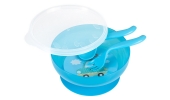 Miska z Pokrywką i Sztućcami 350ml TOYS 21/300 Canpol Babies