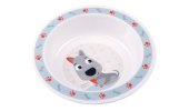 Miska Plastikowa dla dziecka 270 ml CUTE ANIMALS 4/412_blu Canpol Babies