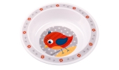 Miska Plastikowa dla dziecka 270 ml CUTE ANIMALS 4/412_red Canpol Babies