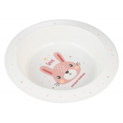 Miska Plastikowa dla dziecka 270 ml CUTE ANIMALS 4/412_pin2 Canpol Babies
