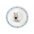 Miska Plastikowa dla dziecka 270 ml CUTE ANIMALS 4/412_blu Canpol Babies