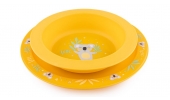 Zestaw Naczyń 2-elementowy EXOTIC ANIMALS 56/523 Yelow Canpol Babies