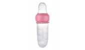 Tubka Silikonowa do Podawania Musu i Owoców 56/110 Pink Canpol Babies