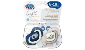 Smoczek Silikonowy 6-18m Symetryczny Świecący SLEEPY KOALA 22/659_blu Canpol Babies