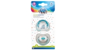 Zestaw Smoczków Uspokajających Silikon 0-6m Symetryczny Wild Nature + Cupcake 23/954 Canpol Babies