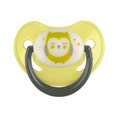 Smoczek Uspokajający Silikonowy 6-18m Anatomiczny NIGHT DREAMS 22/501 Canpol Babies