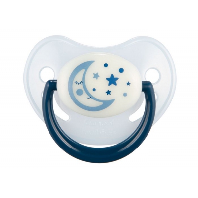 Smoczek Uspokajający Silikon 18m+ Anatomiczny NIGHT DREAMS 22/502 Canpol Babies