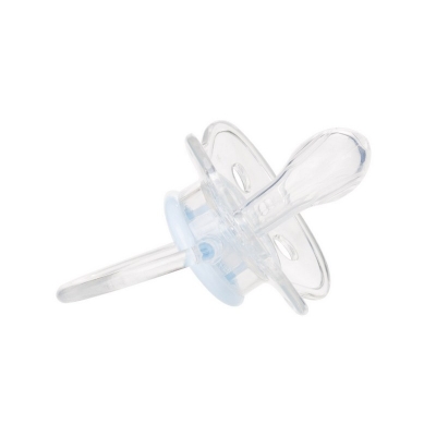 Smoczek Uspokajający Silikon 0-6m Symetryczny NEWBORN BABY Niebieski 22/580 Canpol Babies