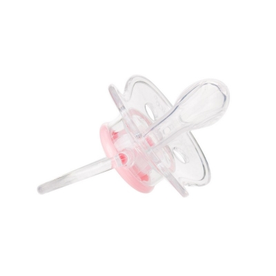 Smoczek Uspokajający Silikon 0-6m Symetryczny NEWBORN BABY Różowy 22/580 Canpol Babies