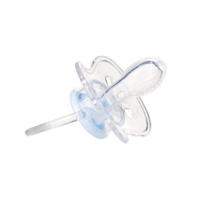 Smoczek Uspokajający Silikon 6-18m Symetryczny NEWBORN BABY Niebieski 22/581 Canpol Babies
