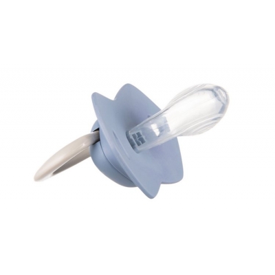 Zestaw Smoczków Uspokajających Silikonowych 0-6m Symetrycznych PURE COLOR Blue Canpol Babies