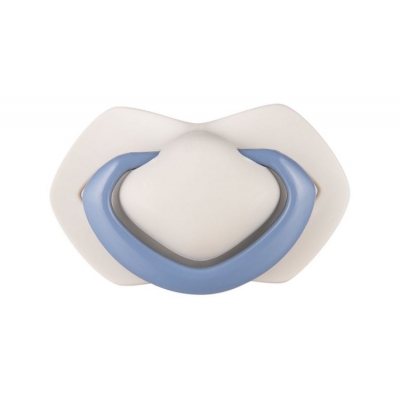 Zestaw Smoczków Uspokajających Silikonowych 0-6m Symetrycznych PURE COLOR Blue Canpol Babies