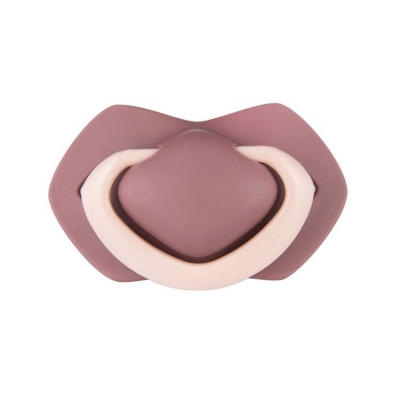 Zestaw Smoczków Uspokajających Silikonowych 18m+ Symetrycznych PURE COLOR Pink Canpol Babies