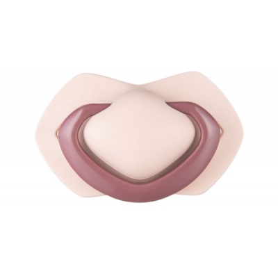 Zestaw Smoczków Uspokajających Silikonowych 18m+ Symetrycznych PURE COLOR Pink Canpol Babies