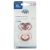 Zestaw Smoczków Uspokajających Silikonowych 0-6m Symetrycznych PURE COLOR Pink Canpol Babies