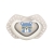 Smoczek Silikonowy 18m+ Symetryczny BONJOUR PARIS 2szt. Canpol Babies 22/649_blu