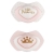Smoczek Silikonowy 0-6m Symetryczny ROYAL BABY 2szt. 22/650 Pink / Canpol Babies