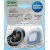 Canpol Babies Smoczek Silikonowy Light Touch 0-6m Symetryczny GOLD 2 szt. 22/664 Blue