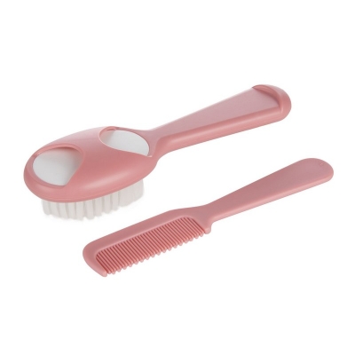 Szczotka i Grzebień Dla Niemowląt 56/160 Pink Canpol Babies