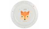 Talerz plastikowy dla dziecka CUTE ANIMALS 4/411_ora Canpol Babies