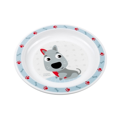 Talerz CUTE ANIMALS  4/411_blu Canpol babies
