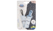 Tasiemka Do Smoczka Uspokajającego BONJOUR PARIS 51/026 blue / Canpol Babies